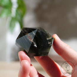Phantom Quartz Pyramid Golden Healer Quartzwith
