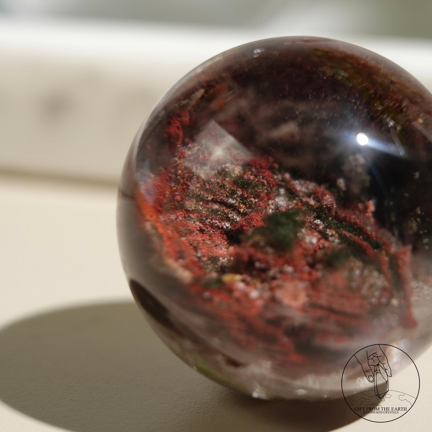 Red-green phantom sphere