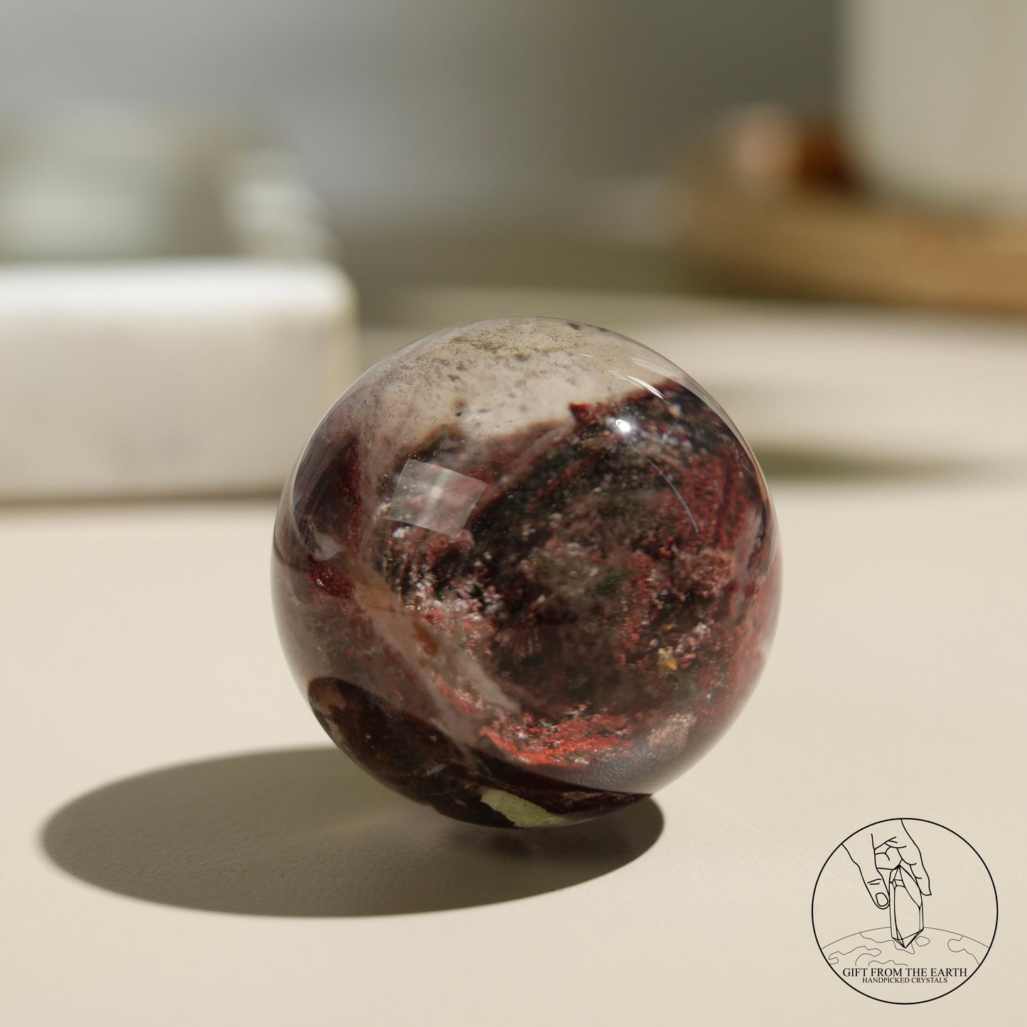 Red-green phantom sphere