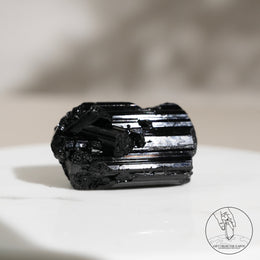 莫桑比克亮面黑碧璽原石