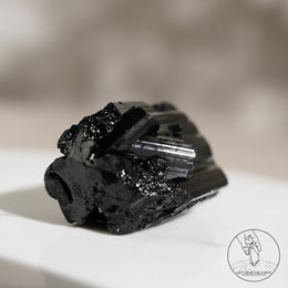 莫桑比克亮面黑碧璽原石
