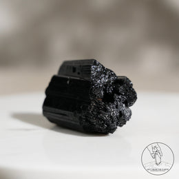 莫桑比克亮面黑碧璽原石