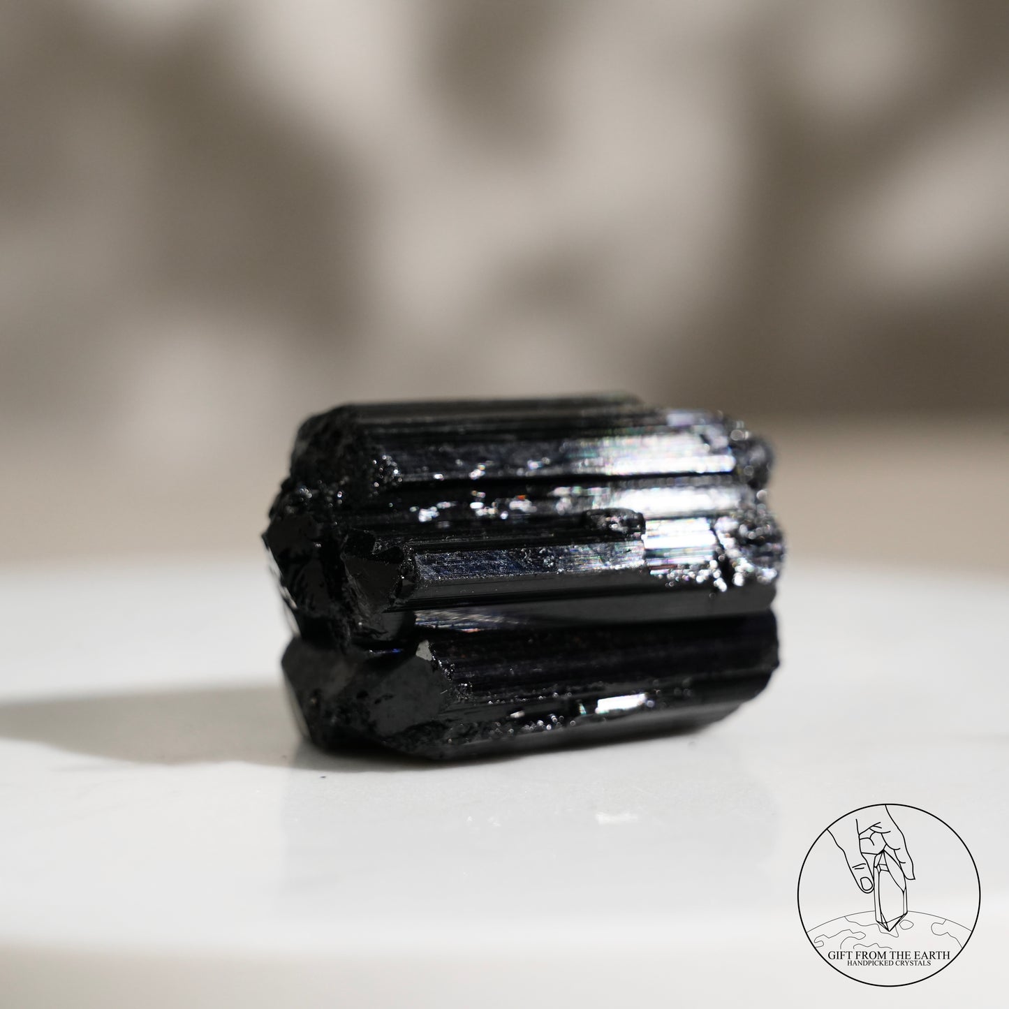 Mozambique lustrous black tourmaline 