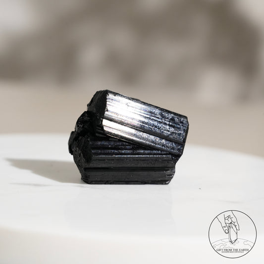 Mozambique lustrous black tourmaline 