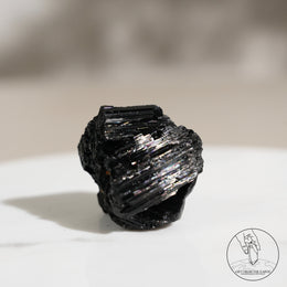 Glossy Black Tourmaline Raw Stone