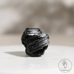 Glossy Black Tourmaline Raw Stone