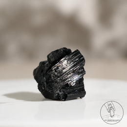 Glossy Black Tourmaline Raw Stone