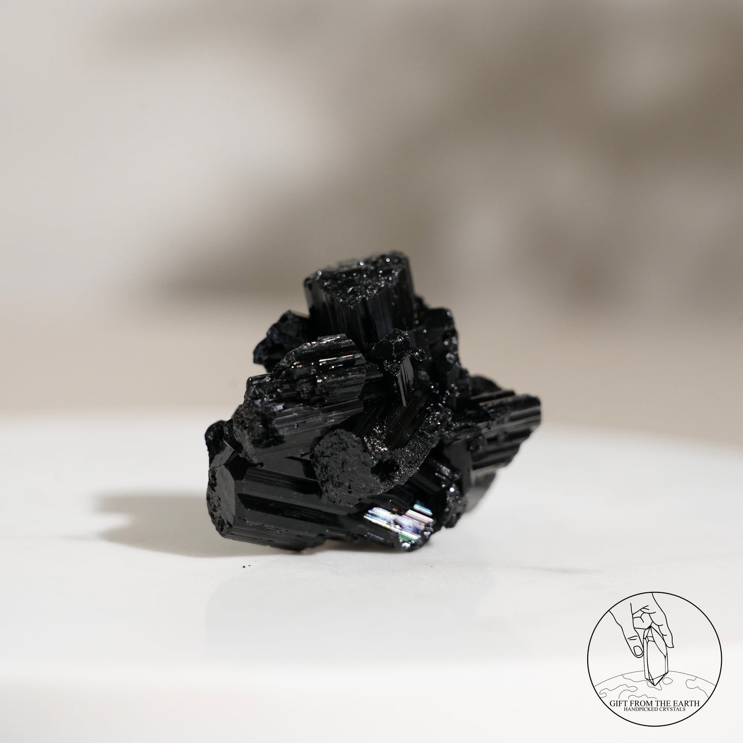 Mozambique lustrous black tourmaline 