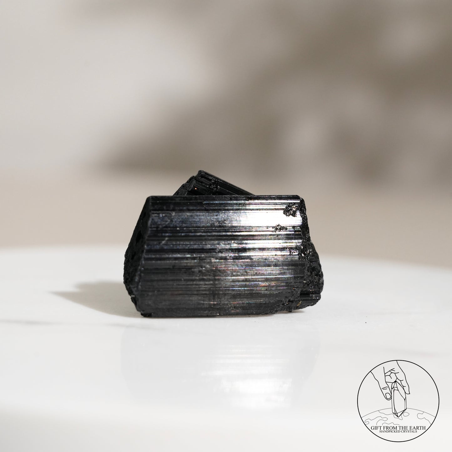 莫桑比克亮面黑碧璽原石