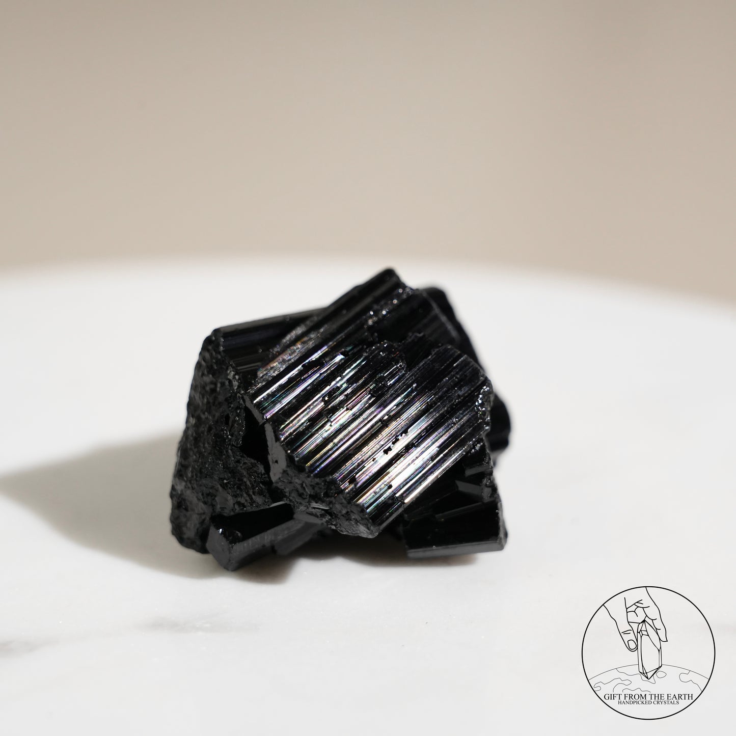 莫桑比克亮面黑碧璽原石