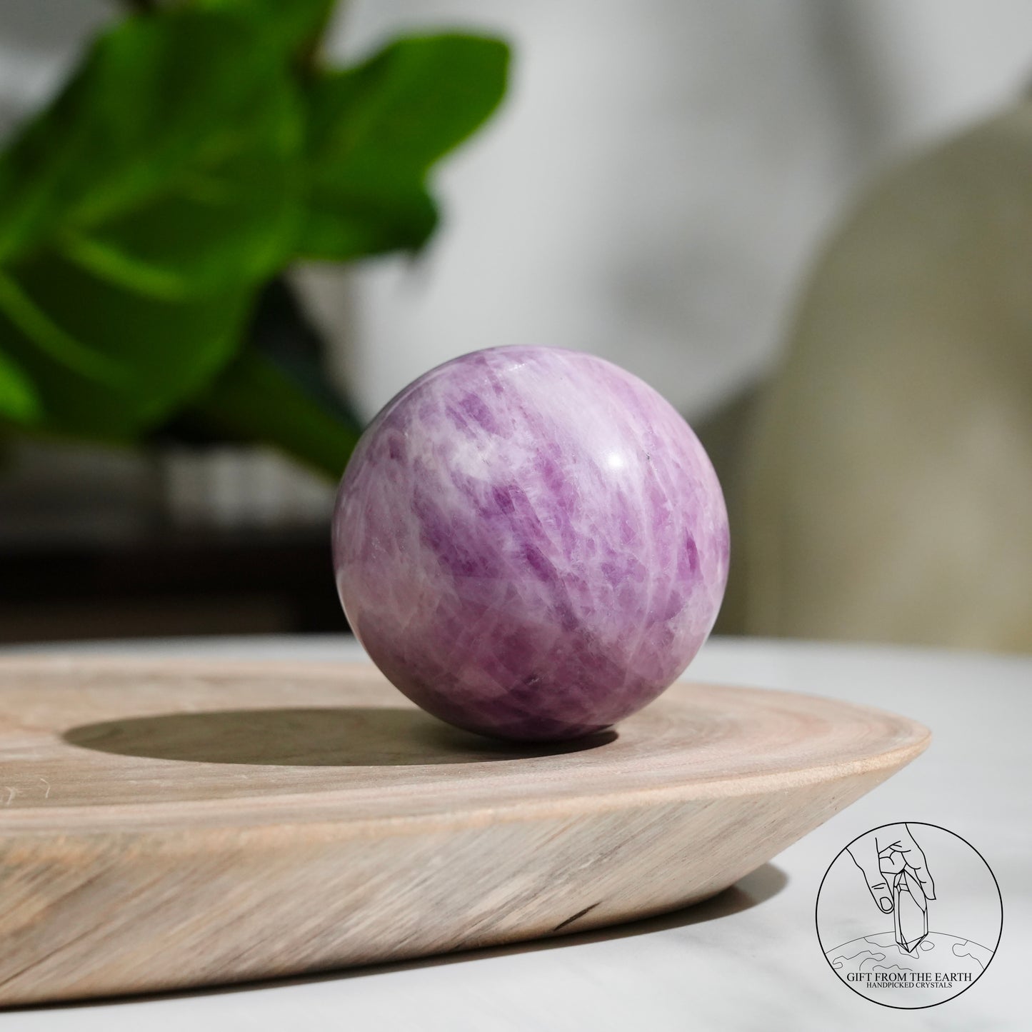 Lepidolite sphere