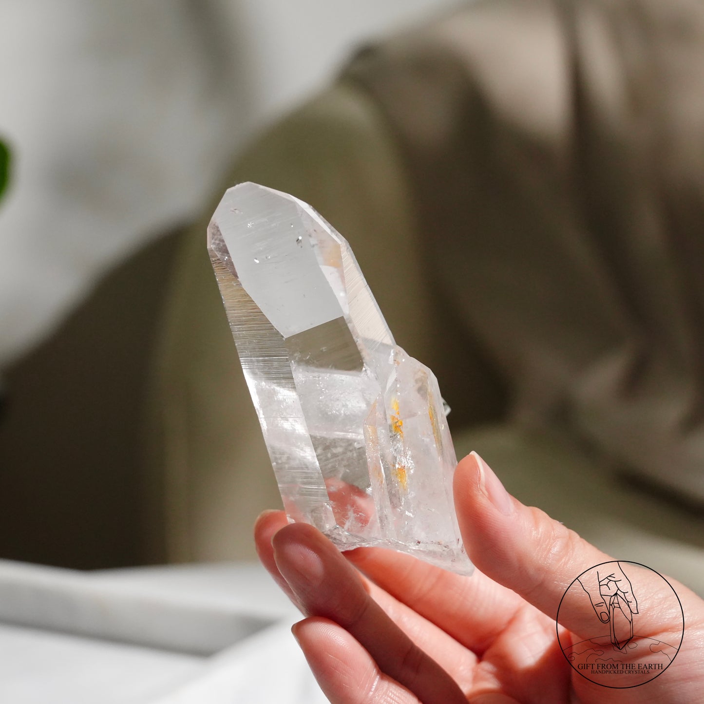 Colombian lemurian quartz