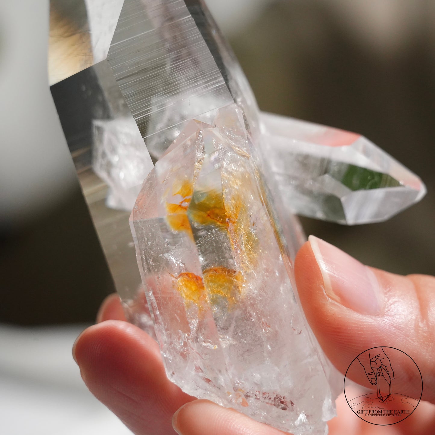 Colombian lemurian quartz