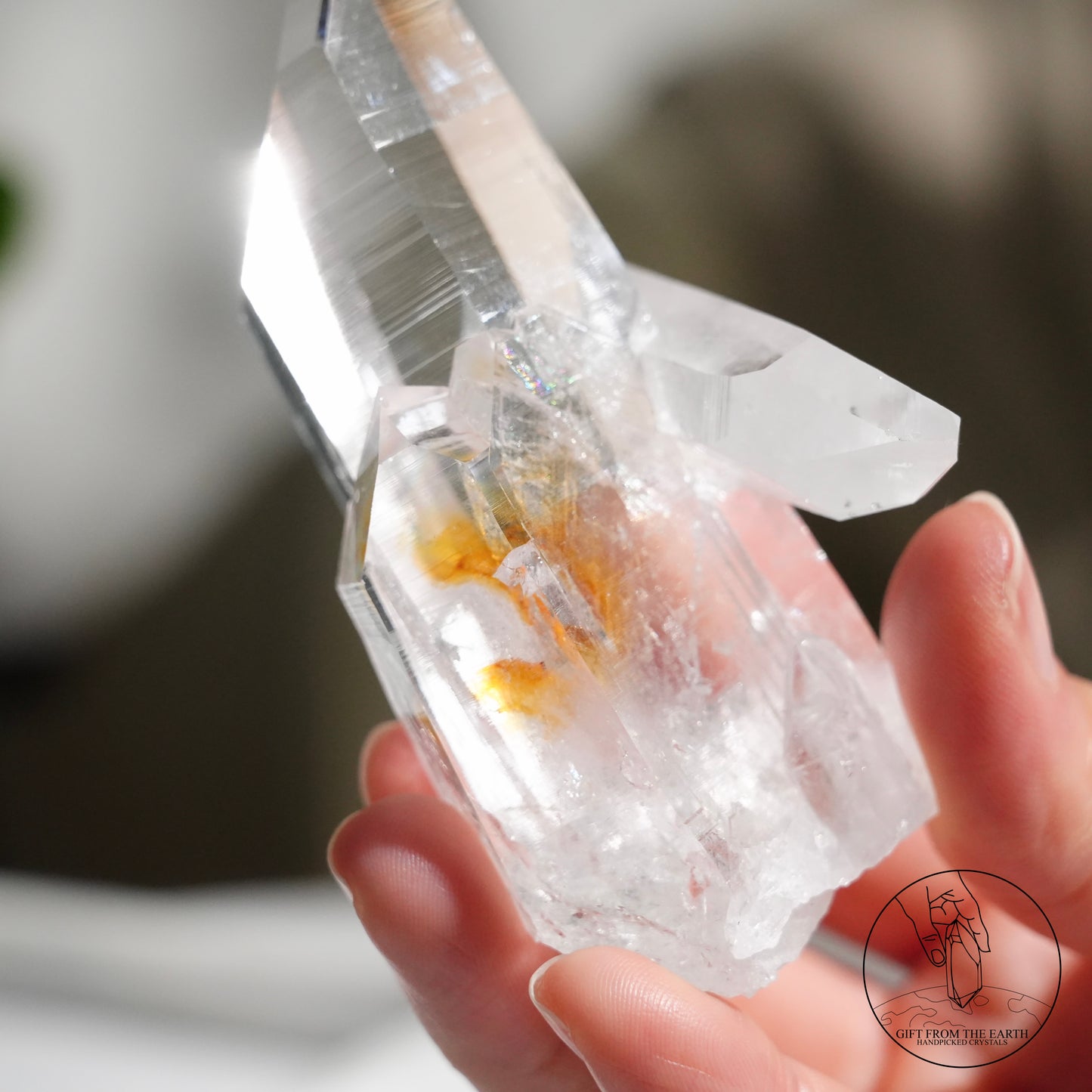 Colombian lemurian quartz