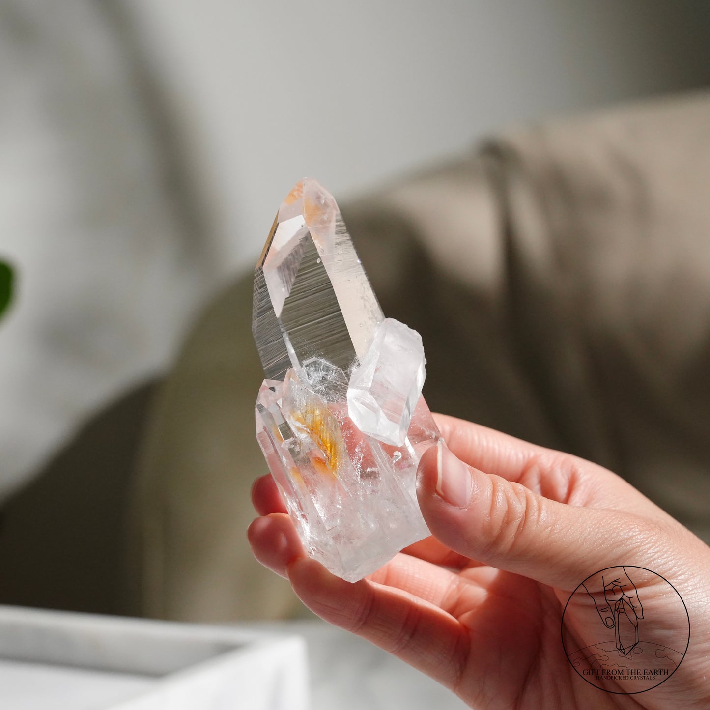Colombian lemurian quartz