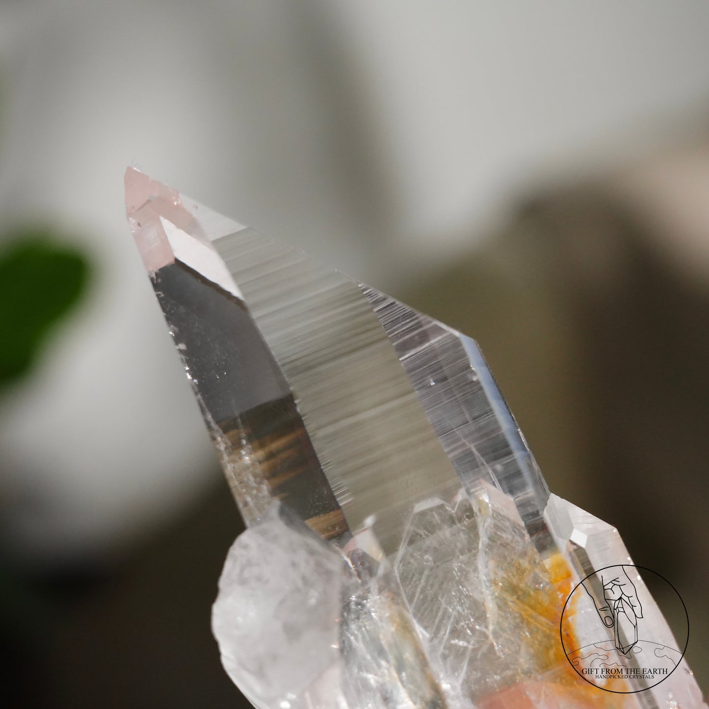 Colombian lemurian quartz
