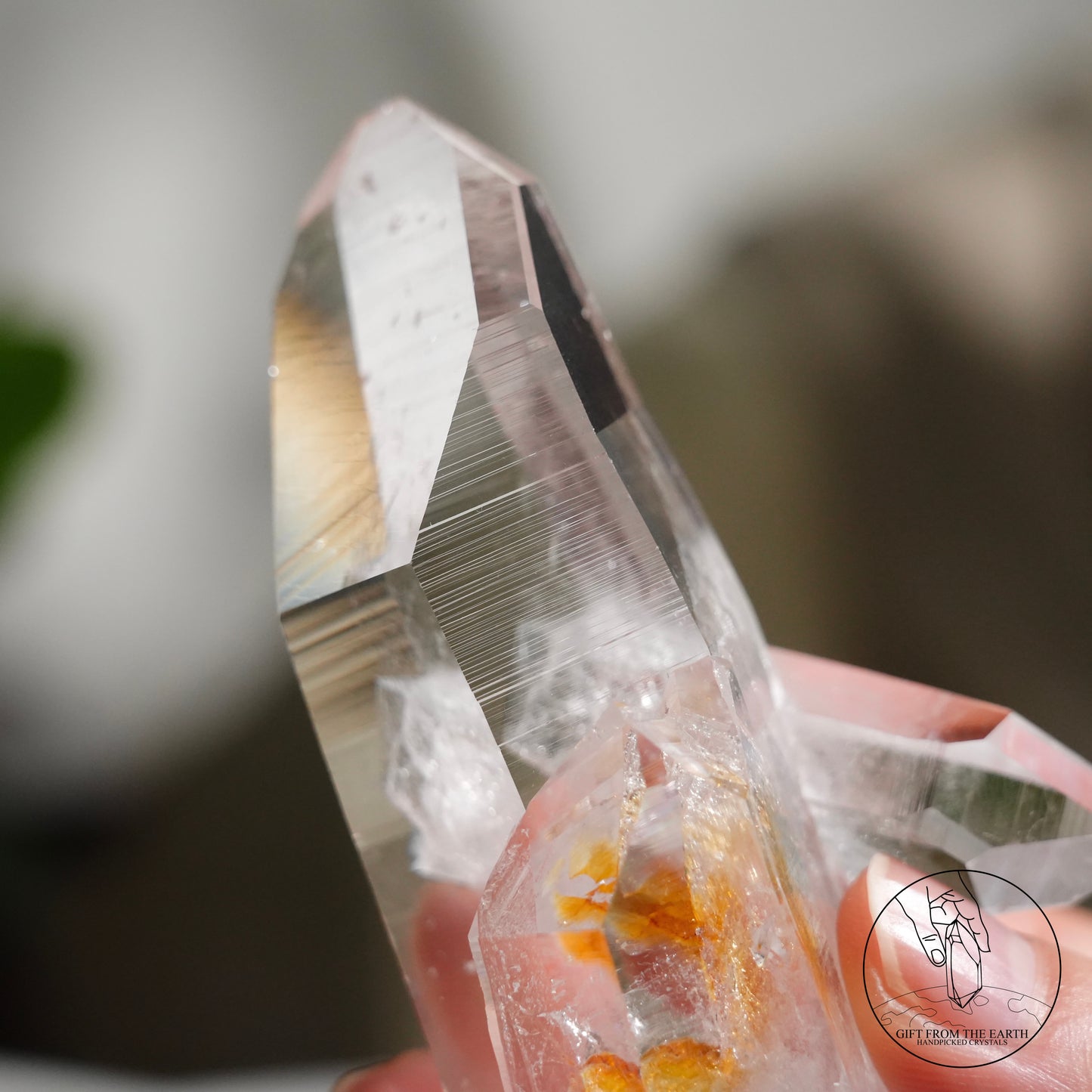 Colombian lemurian quartz