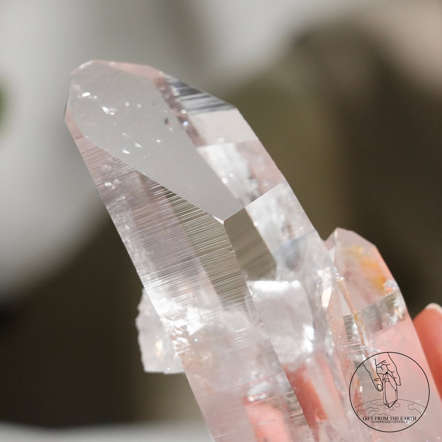 Colombian lemurian quartz