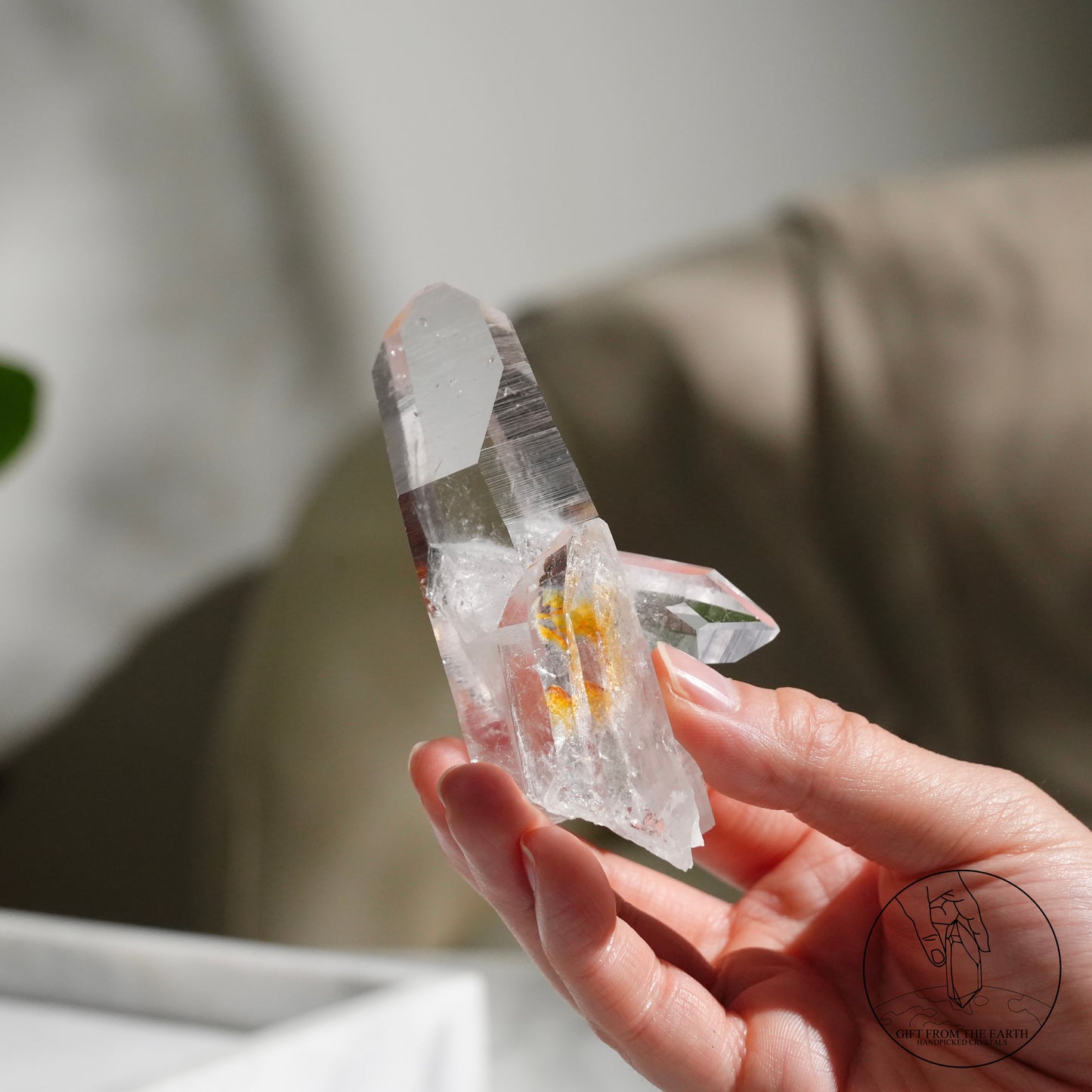 Colombian lemurian quartz