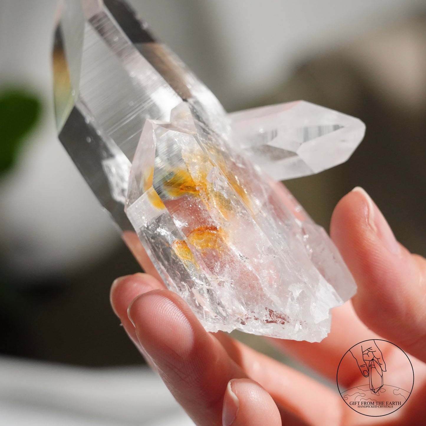 Colombian lemurian quartz