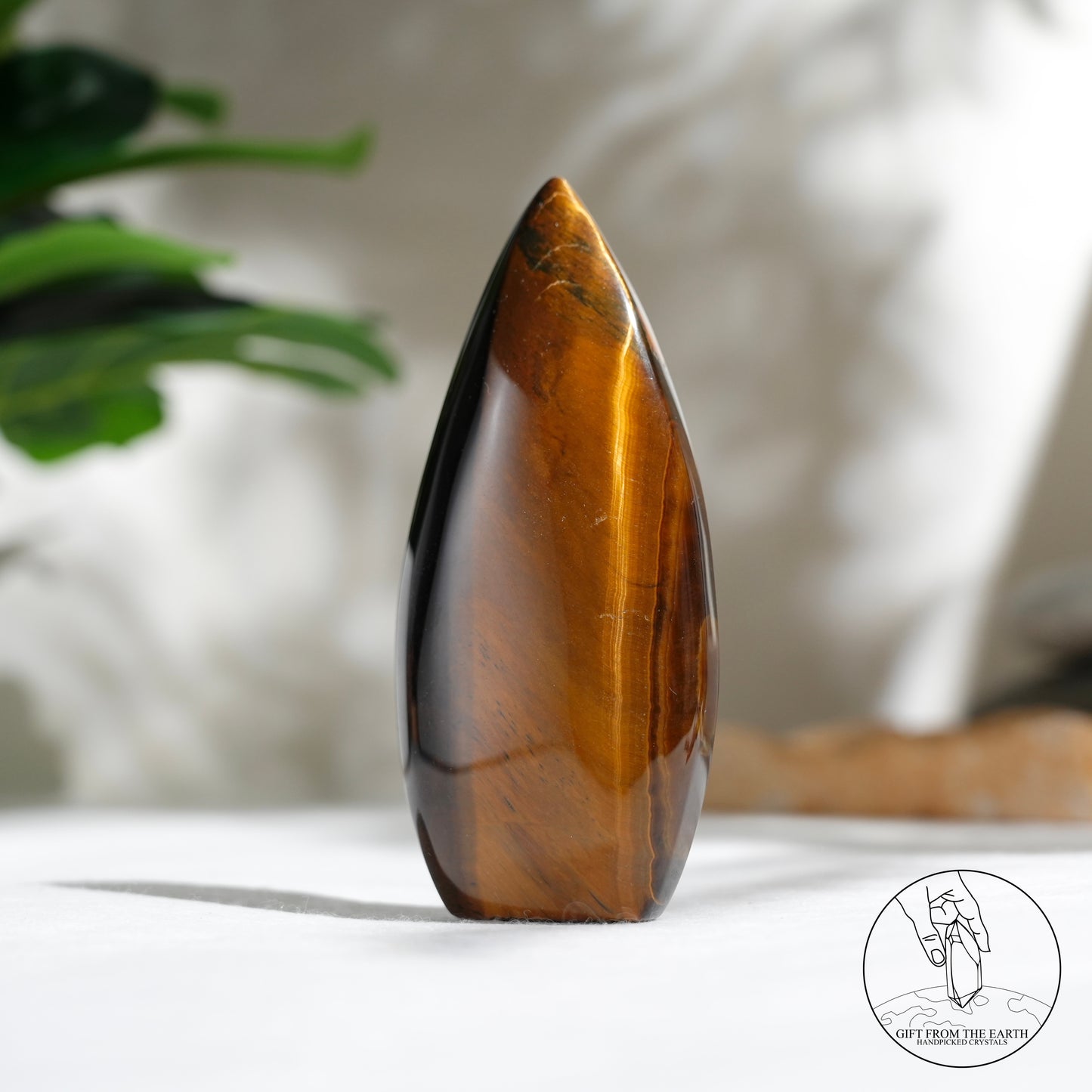 藍黃虎眼石隨形