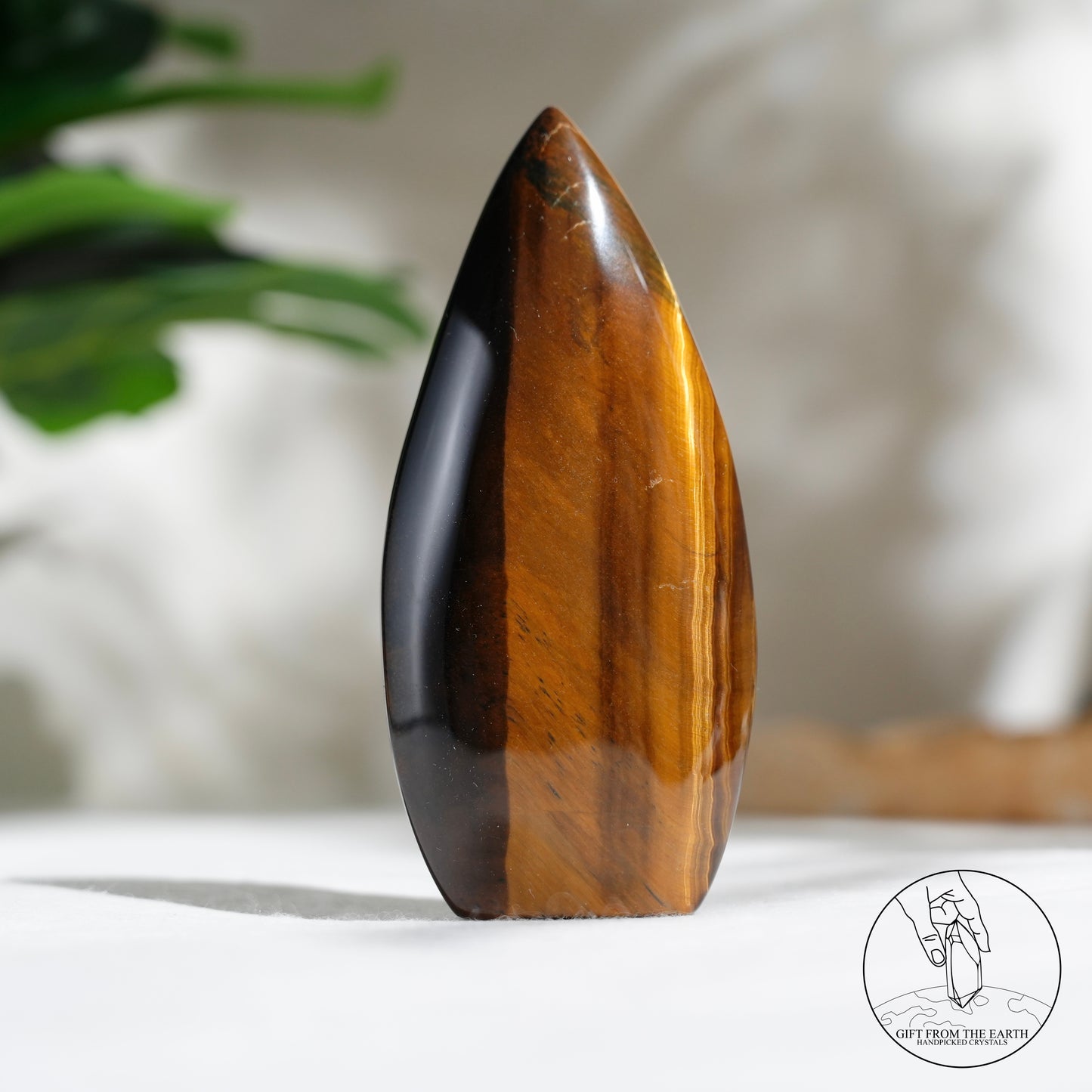 藍黃虎眼石隨形