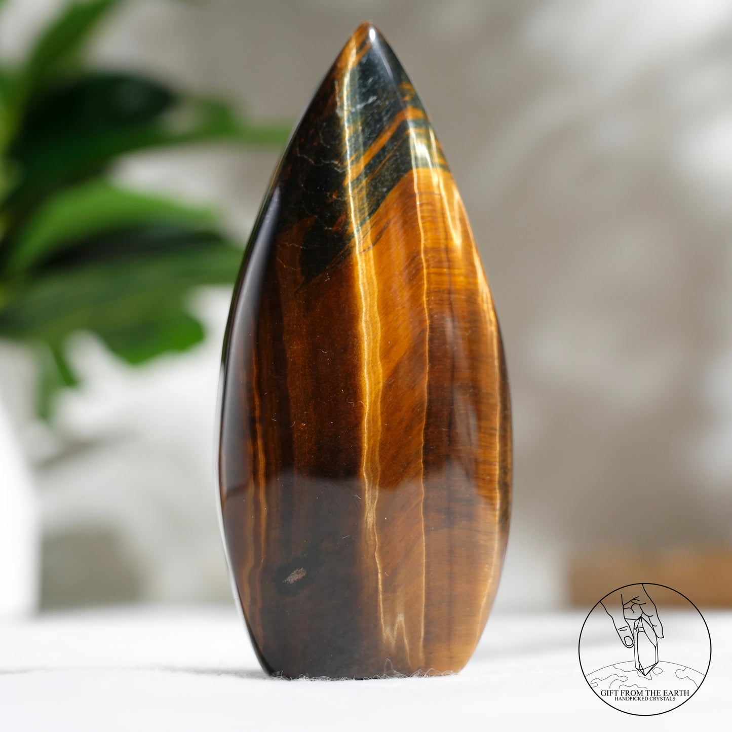 藍黃虎眼石隨形