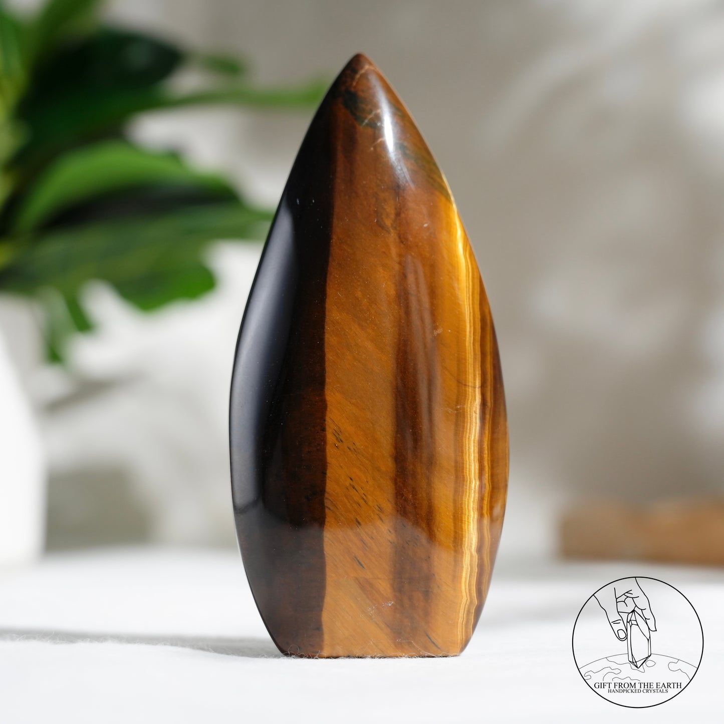 藍黃虎眼石隨形