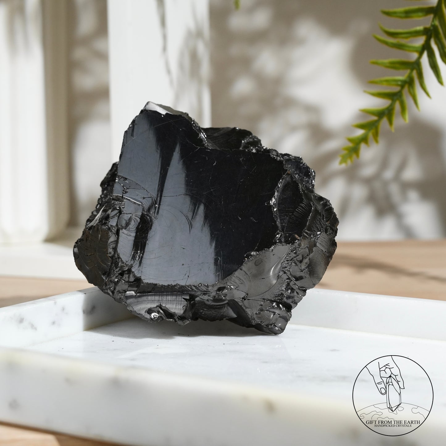 Colombian carbon-included quartz 