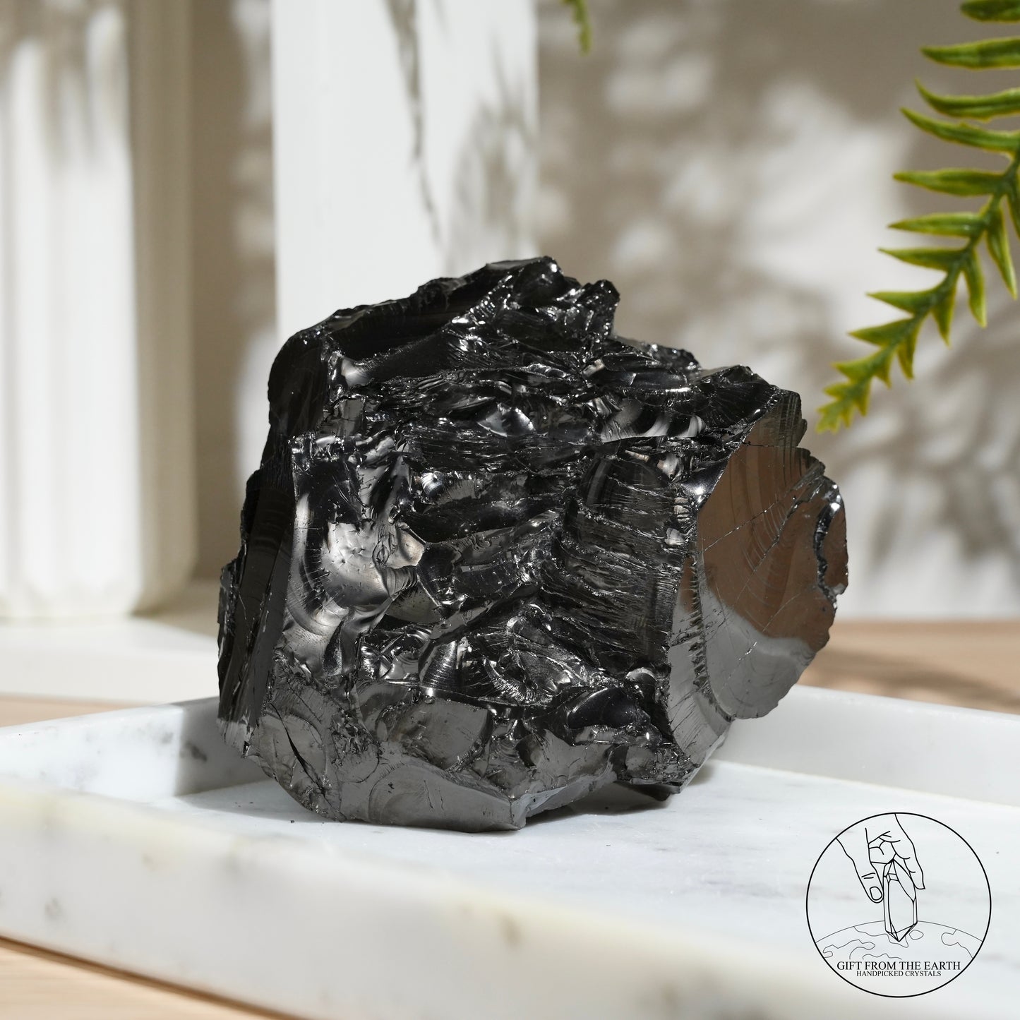 Colombian carbon-included quartz 