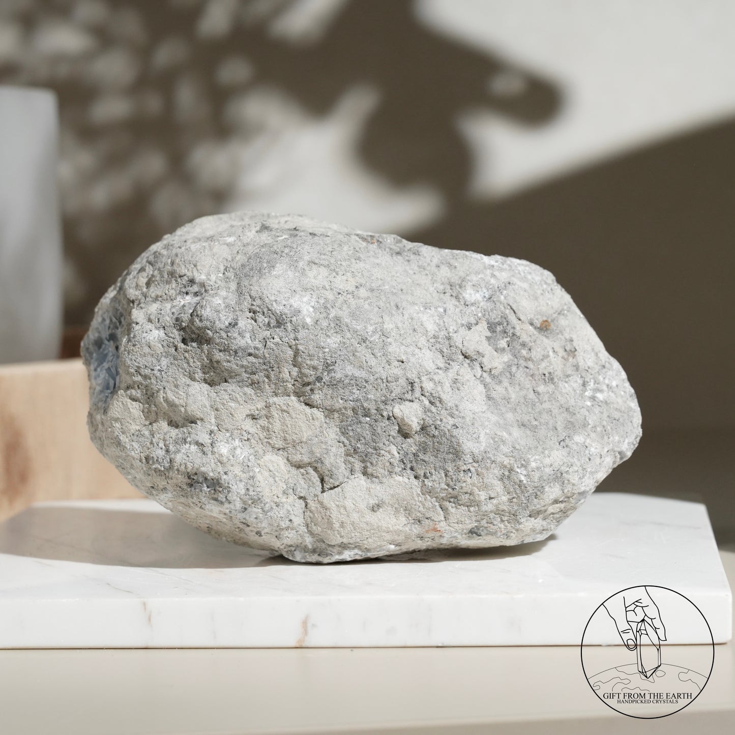 Egg-shaped celestite