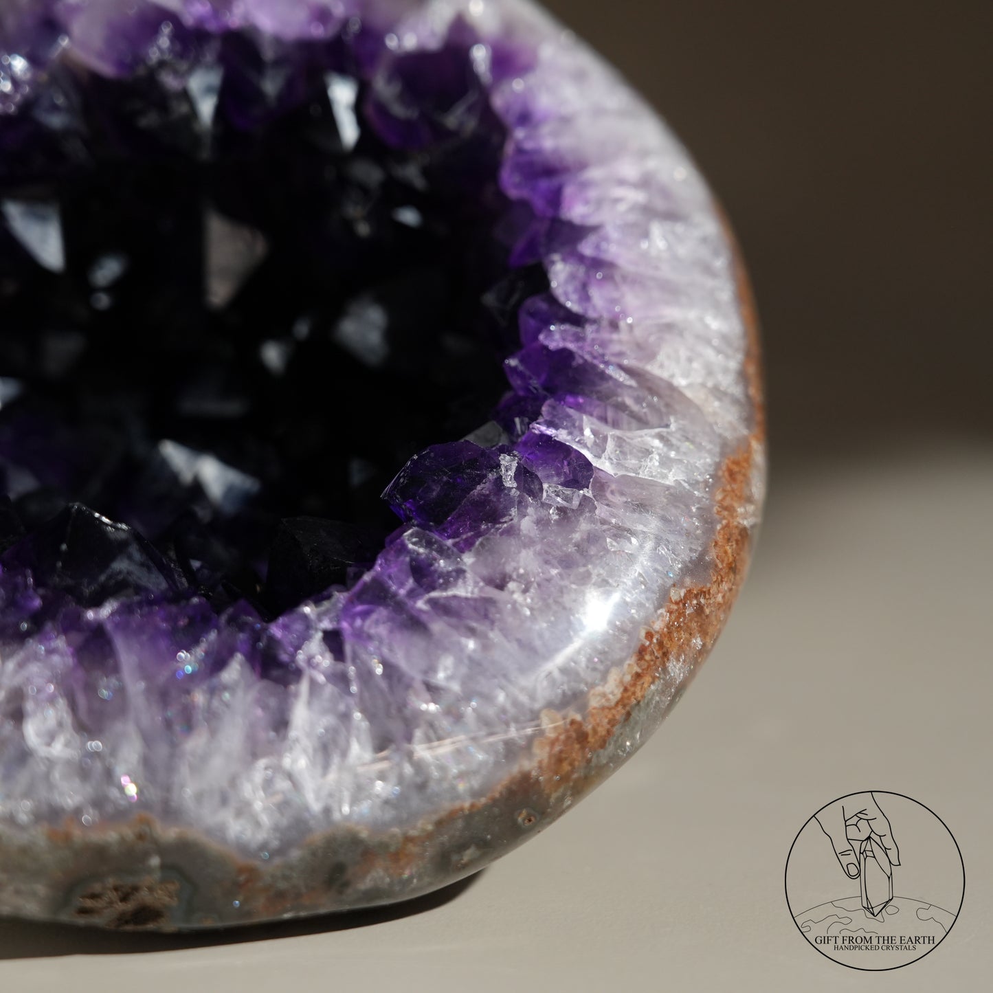 Amethyst geode