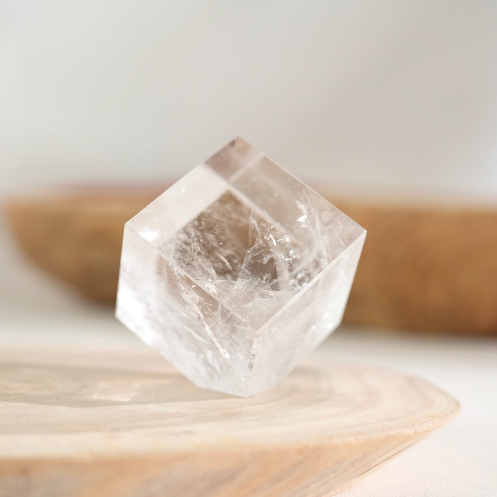 Clear Quartz Cube