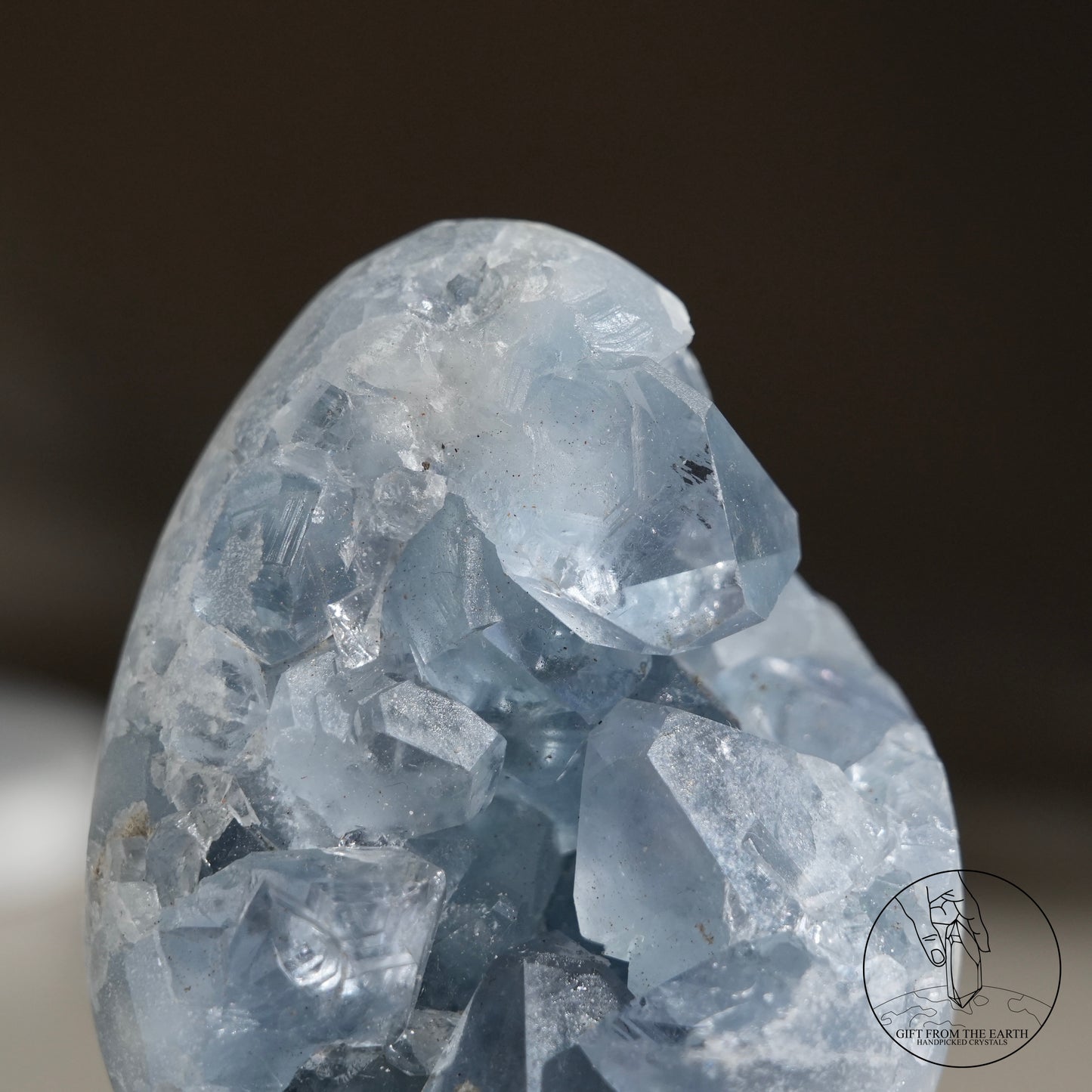 Egg-shaped celestite