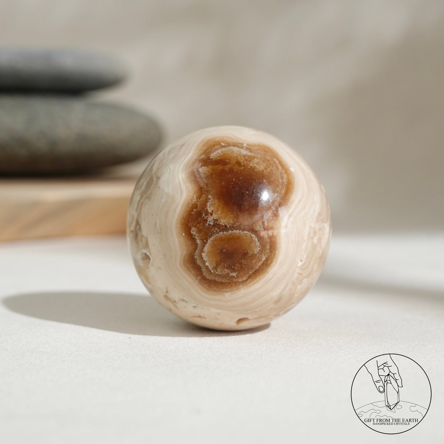 朱古力方解石球