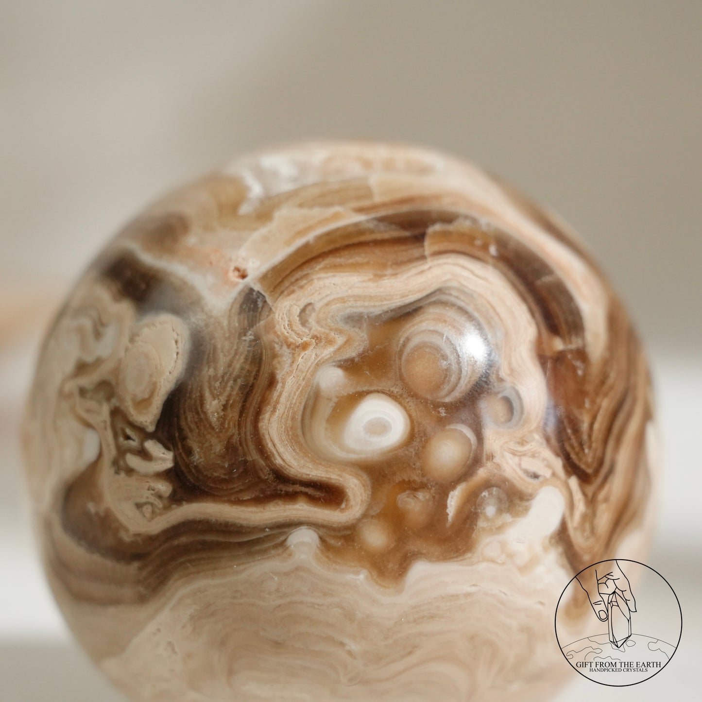 朱古力方解石球