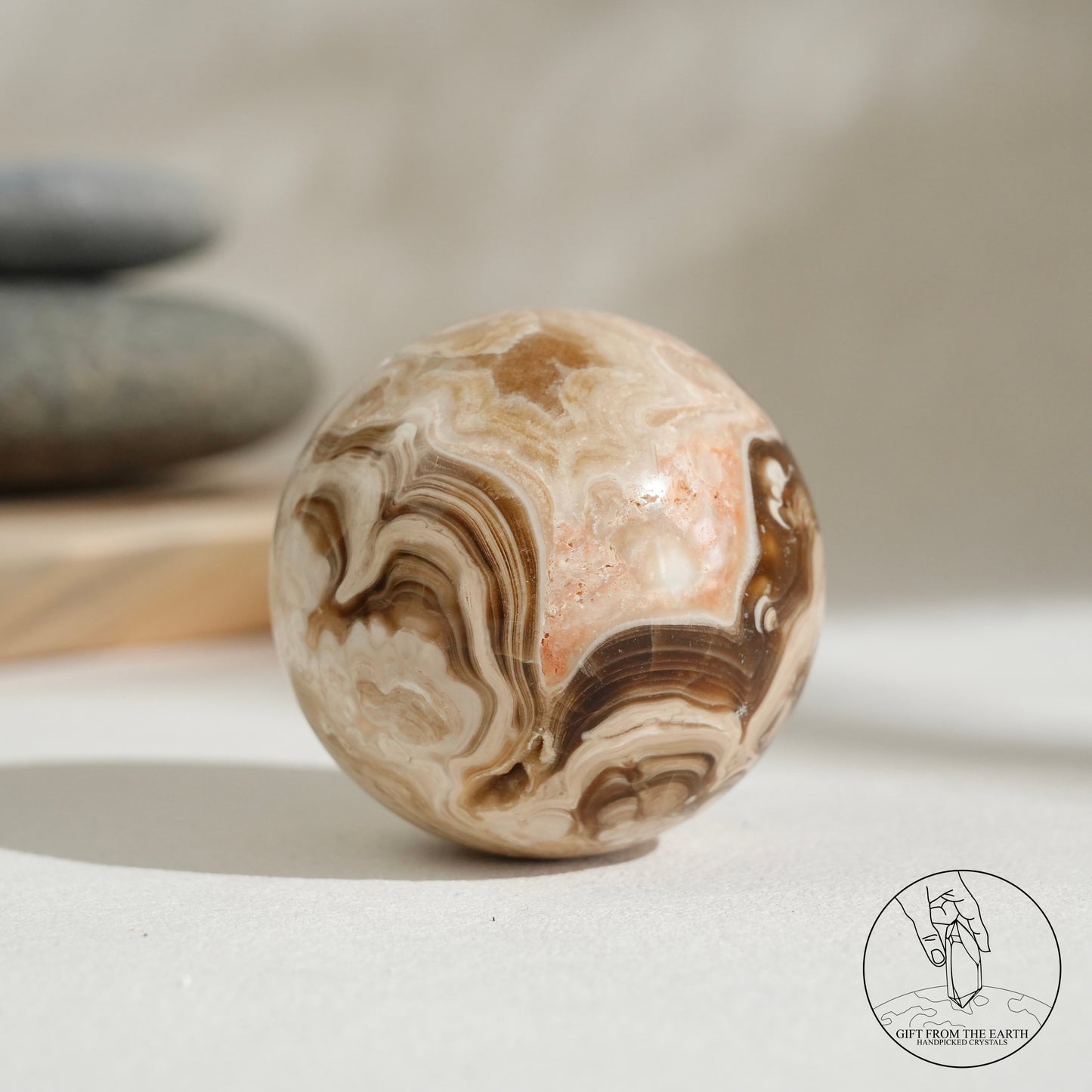 朱古力方解石球