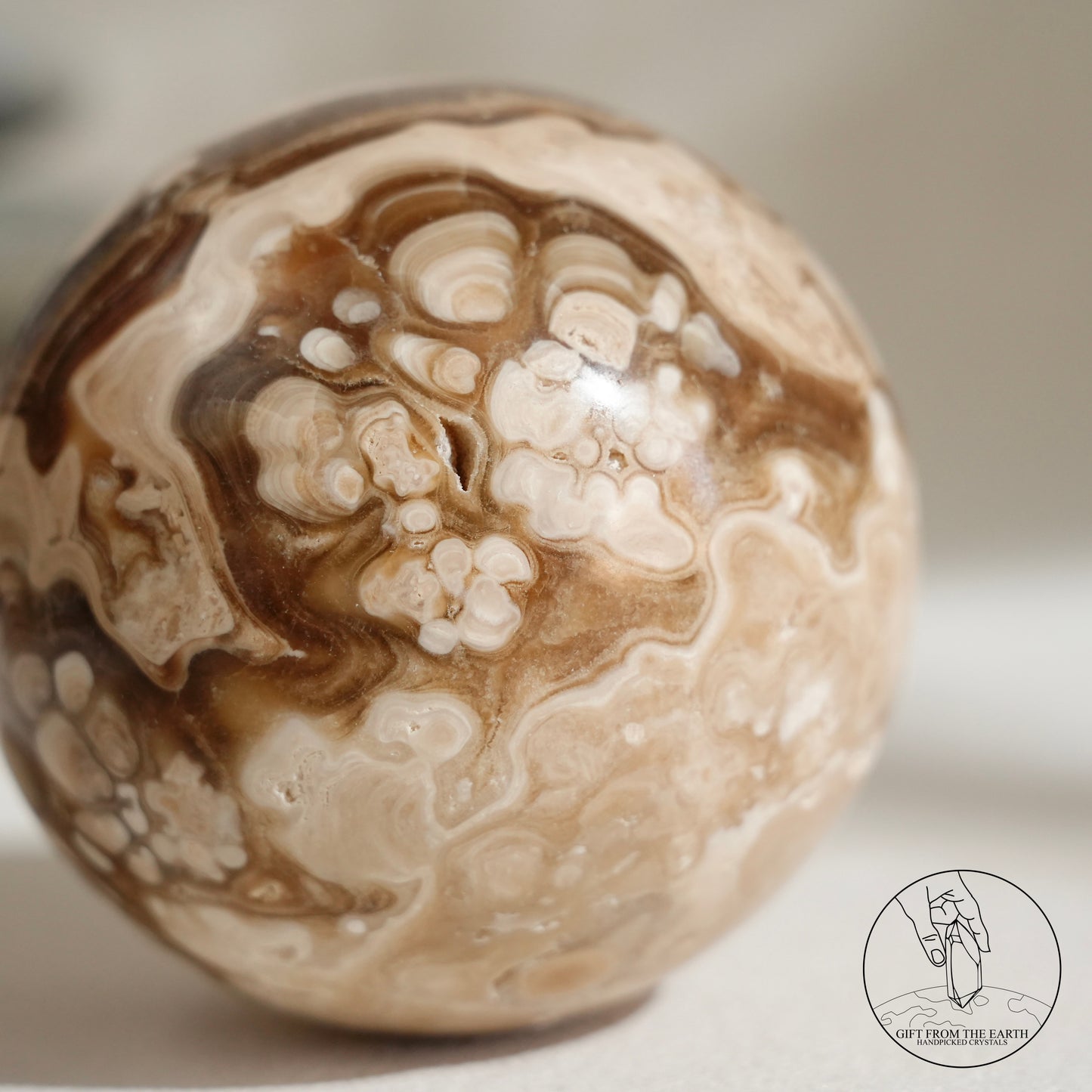 朱古力方解石球