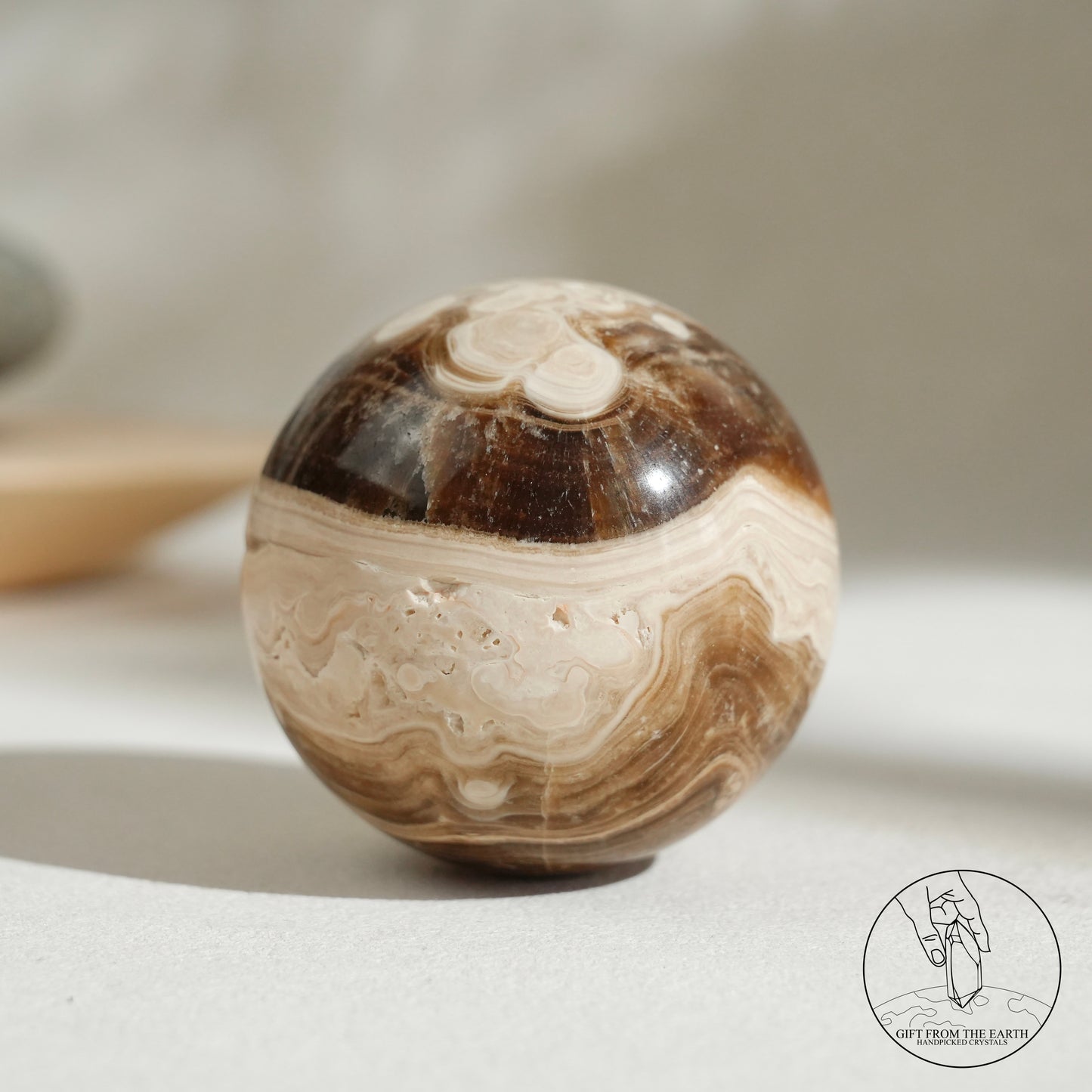 朱古力方解石球