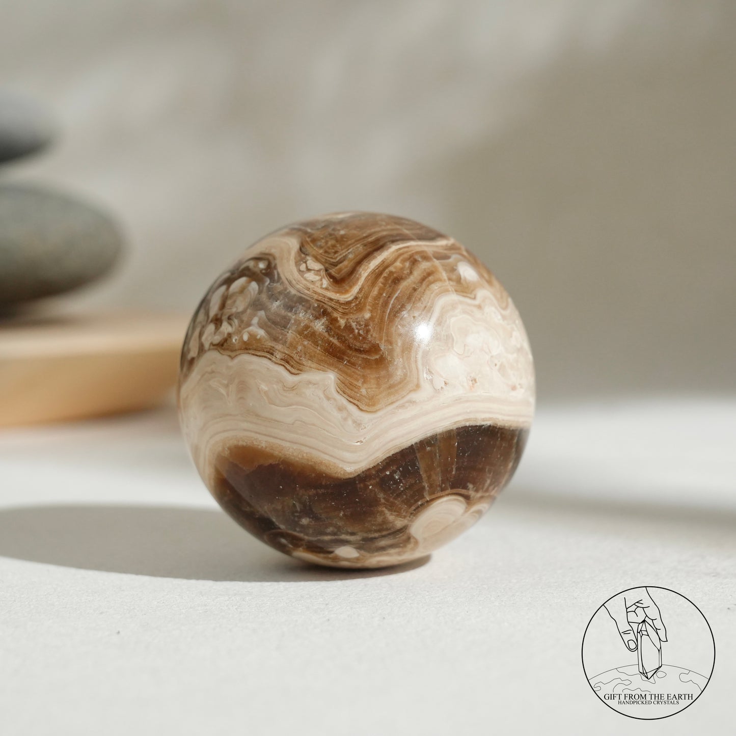 朱古力方解石球