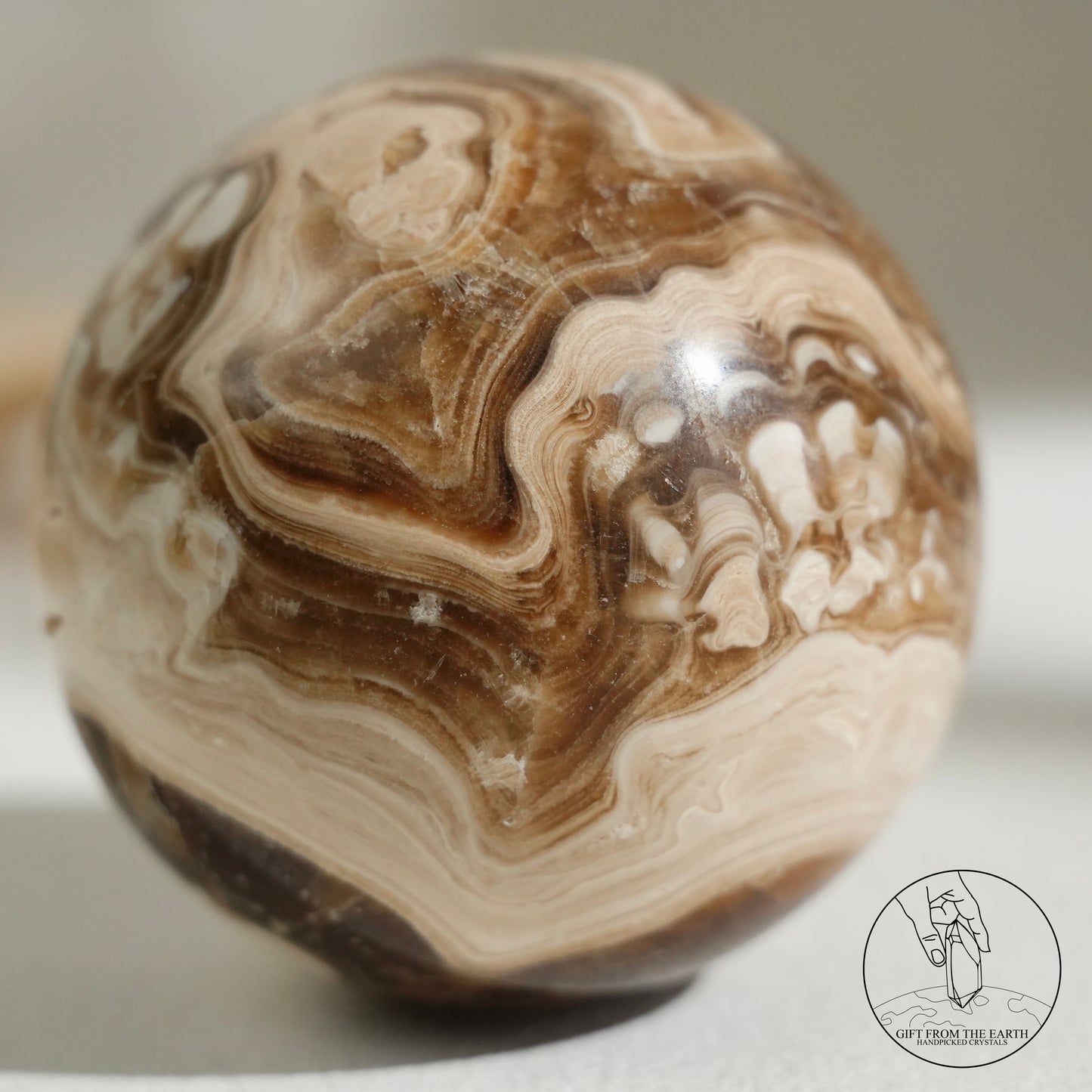 朱古力方解石球