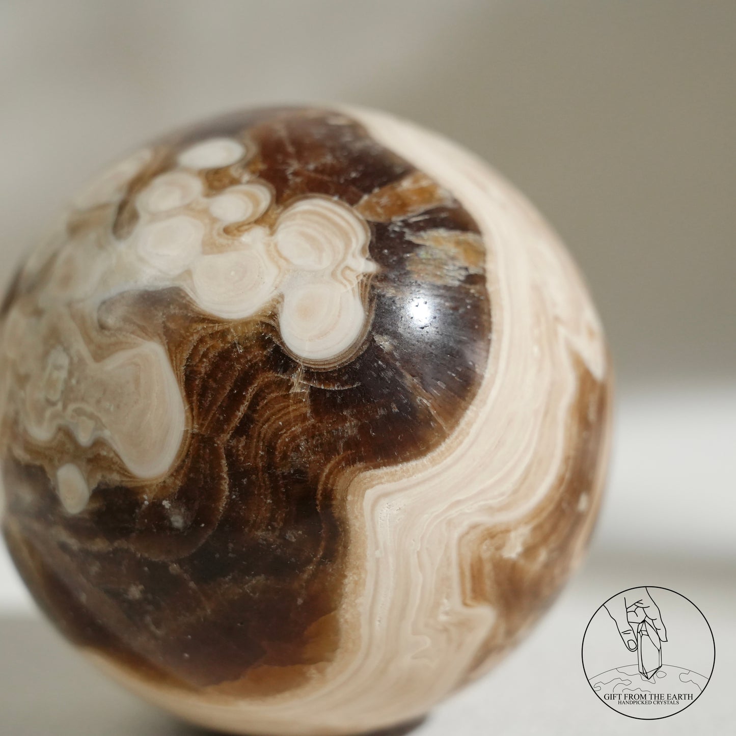 朱古力方解石球