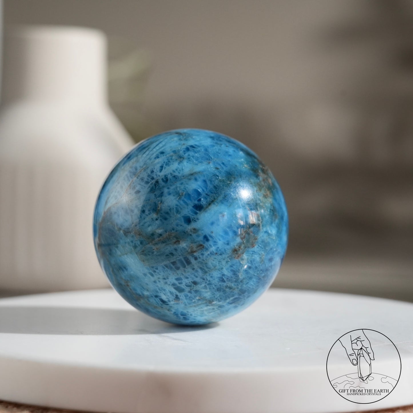 Blue Purpurite sphere