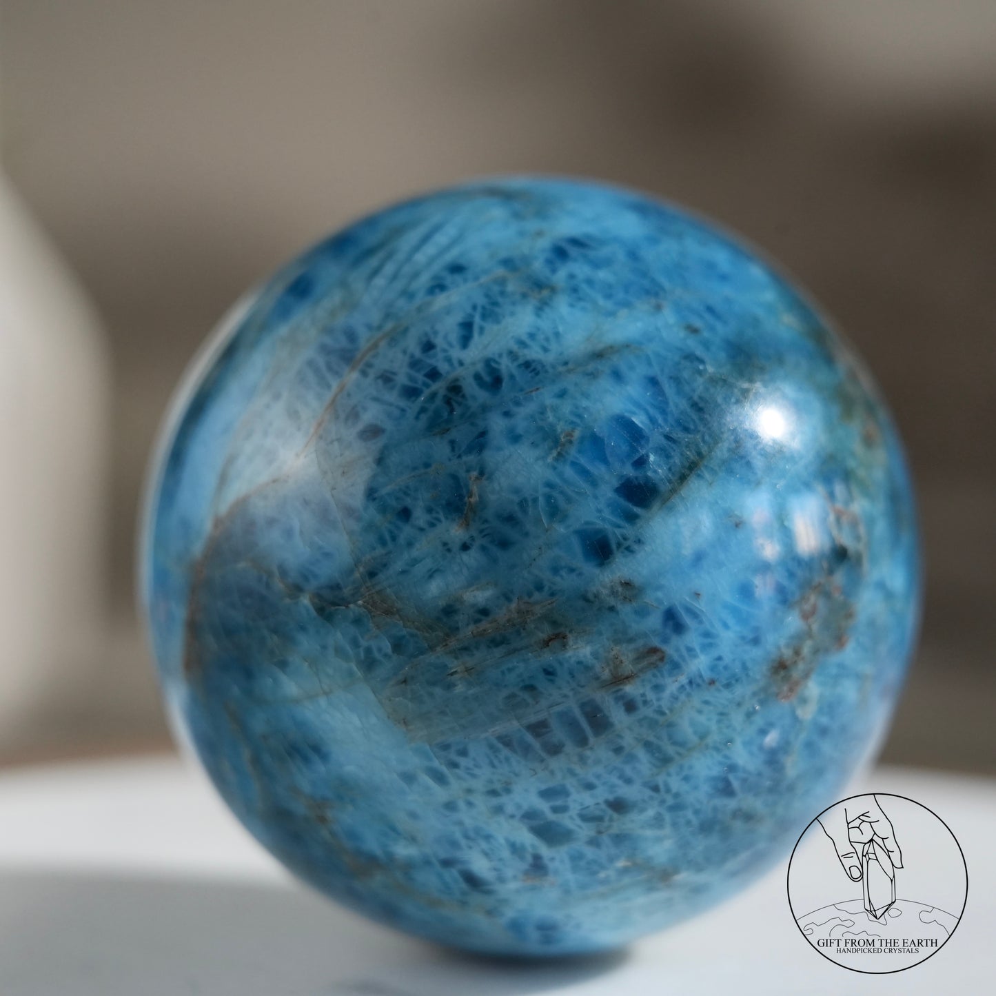 Blue Purpurite sphere