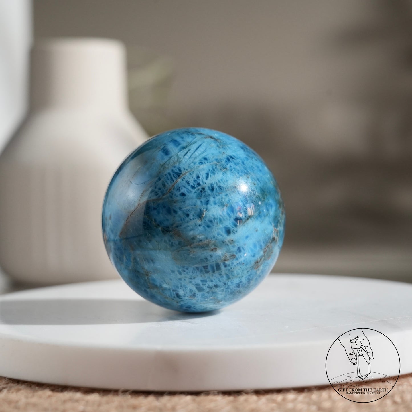 Blue Purpurite sphere