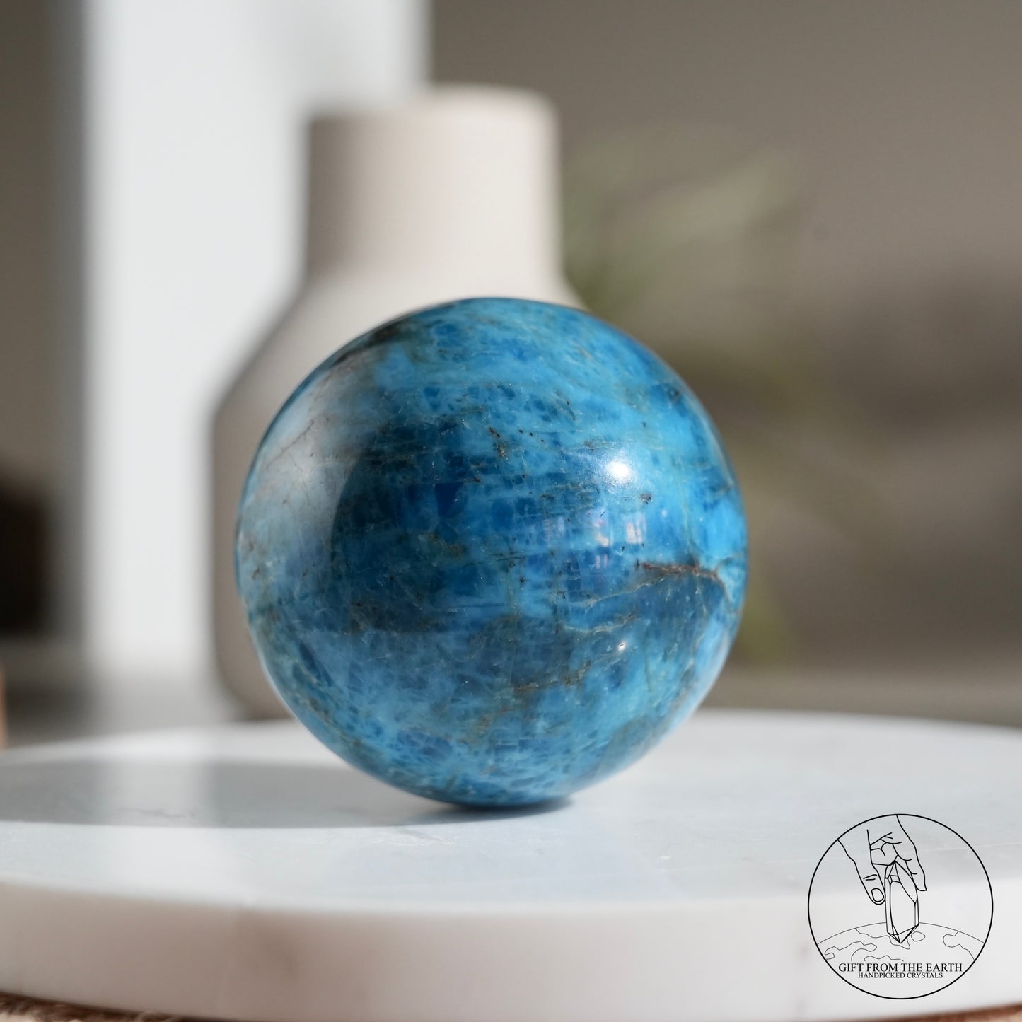 Blue Purpurite sphere