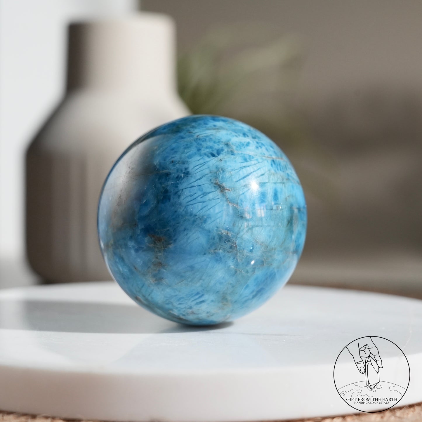 Blue Purpurite sphere