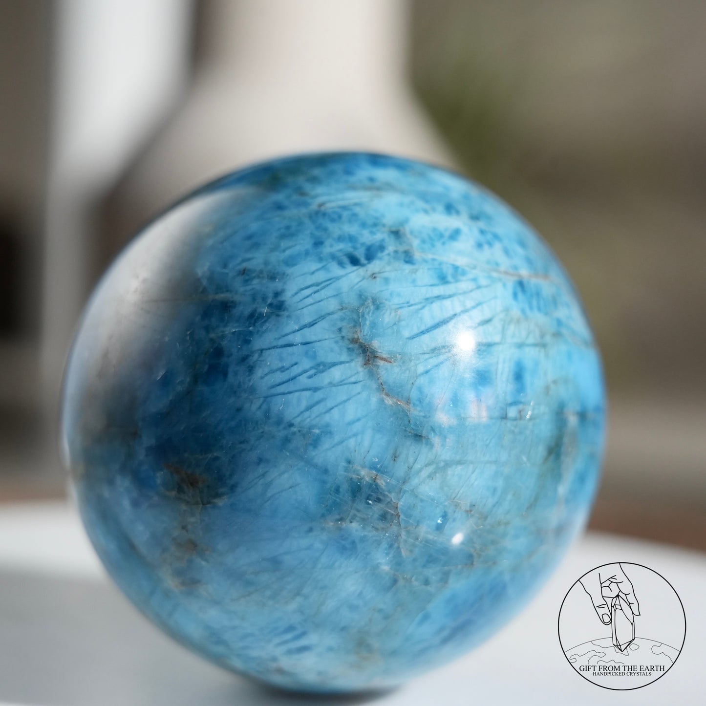 Blue Purpurite sphere