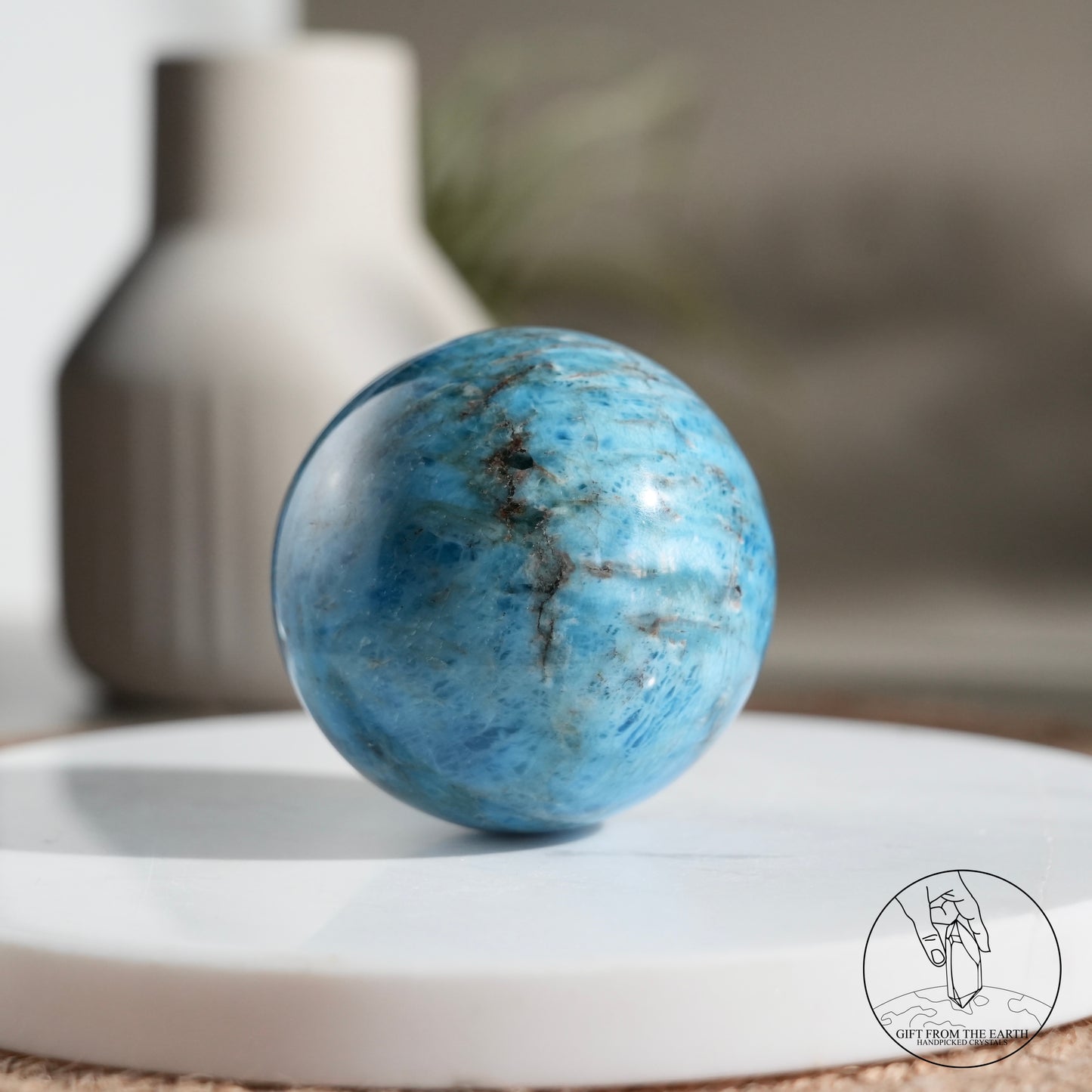 Blue Purpurite sphere