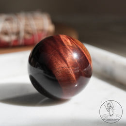 紅虎眼石球